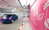 Ladies Parking at Frankfurt Airport