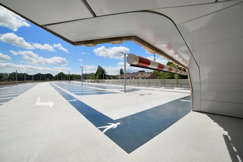 Ballast Nedam handed over the P+R parking garage to the municipality of Rheden/ Dieren in the Netherlands