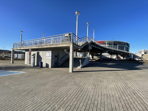 The Ergo Arena, which is located on the border of Gdańsk and Sopot and can accommodate up to 15,000 visitors