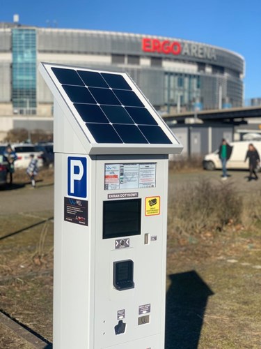 Citea Parking Machines with touch screens