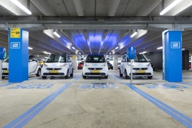 Car2Go carpark hub