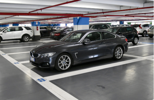 Car Park Interior at Aeroporti di Roma