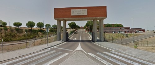 Entrance to the Traffic Academy of Mérida 