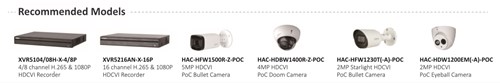 Dahua Technology Launches New Series of XVR To Support Full-channel AT & AF PoC Cameras