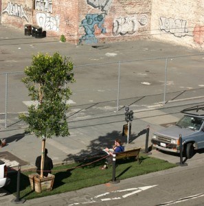 Picture of Rebar's first ever PARK(ing) Day