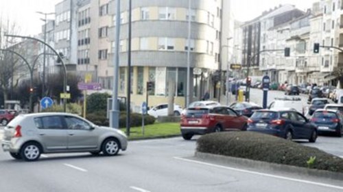 Cars in Santiago de Compostela